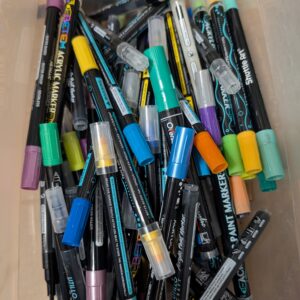 Used Paint Markers